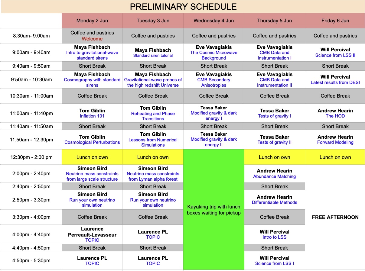 Preliminary Program